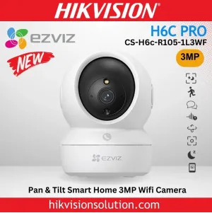 كاميرا مراقبة داخلية ذكية لاسلكية من نوع EZVIZ H6C PRO
