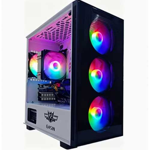 تجميعة بي سي من شركة قايسن 1650S Gaisn Gaming PC with Intel Core I5-11400F Processor/8GB DDR5 RAM/1TB SSD/4GB Nvidia GeForce RTX 1650s Graphics/Blac