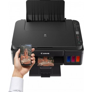 طابعة كانون ملون تعبئة واي فاي Canon PIXMA G3410