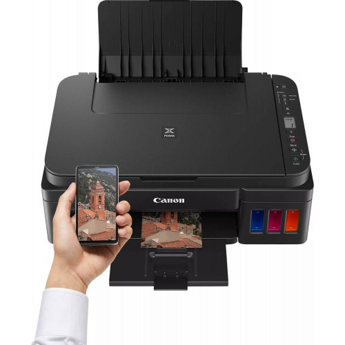 طابعة كانون ملون تعبئة واي فاي Canon PIXMA G3410